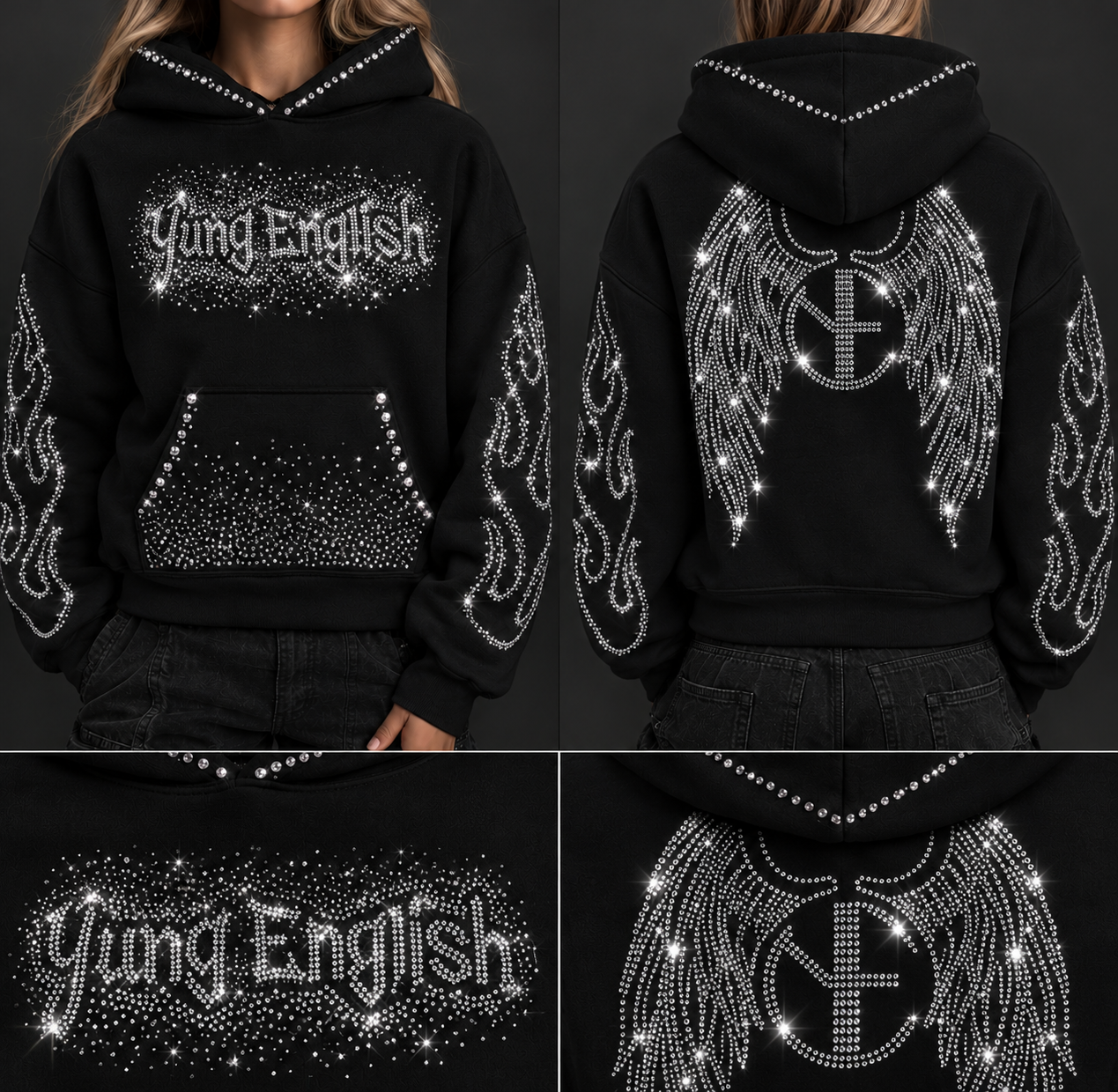 YE Wings Shine Hoodie — photo 1 of 7