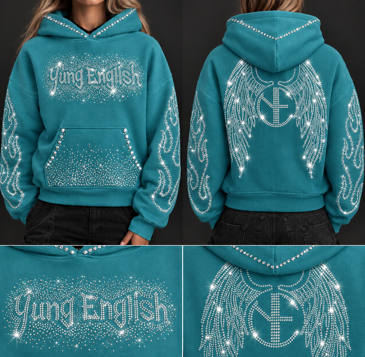 YE Wings Shine Hoodie — photo 3 of 7
